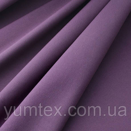 Однотонна бавовняна тканина Канзас, 75% бавовна, колір фіолетовий