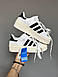 Жіночі Кросівки Adidas Superstar Bonega White Black 40, фото 6