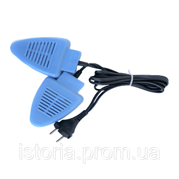 Сушилка для обуви электрическая Monocrystal 7 W универсальная Голубая IS, код: 8093857 - фото 1 - id-p1955714909