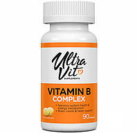 Комплекс витаминов группы Б Vitamin B complex UltraVit VPLab 90 капсул