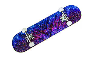 СкейтБорд дерев'яний "Purple Space"
