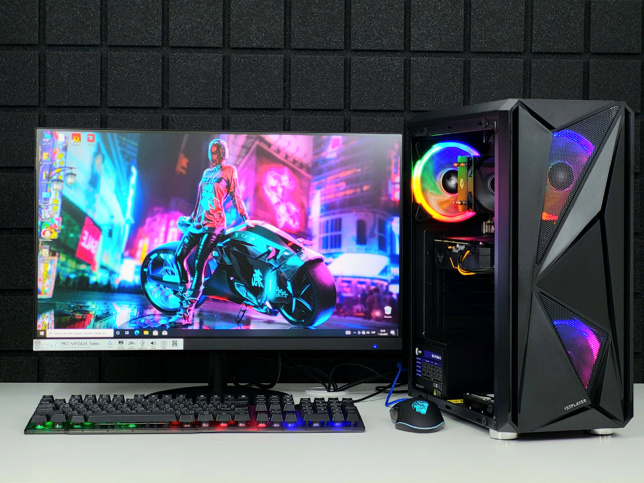 Ігровий ПК комп'ютер з монітором Ryzen 5 5500 | GTX 1660 Super 6GB "STARLAX", фото 1