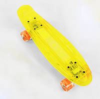 Скейт Пенни борд Best Board Yellow (04526) GB, код: 6978548