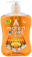 Антибактериальное жидкое мыло Astonish Protect+Care Citrus Grove 600 мл