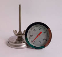 Термометр для барбекю, гриль..., металевий, 0-500 градусів ...-