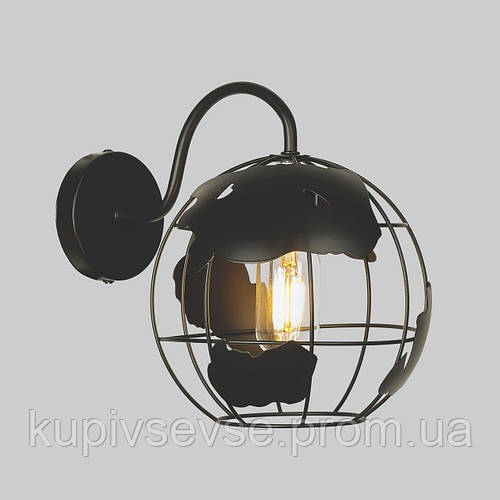 Бра лофт Планета Lightled 61-DQB01-1 BK KP, код: 8144698 (ID#1955797838 ...