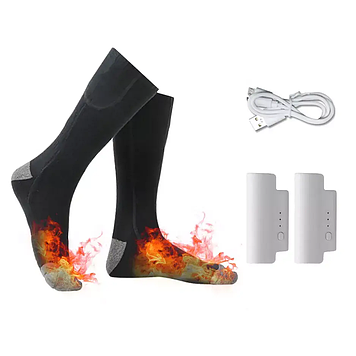 Шкарпетки з підігрівом і набором акумуляторів