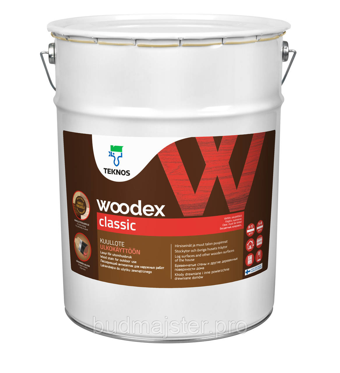 Засіб Teknos WOODEX CLASSIC, 18 л.