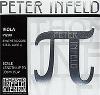 Струны для альта Thomastik-Infeld PI200 Peter Infeld Synthetic Core Steel Core A Up To 39cm 1 IX, код: 7294449