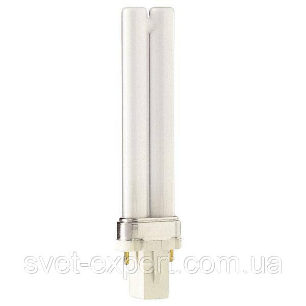 OSRAM DULUX S BLUE UVA 7W/78 G23 люмінесцентна ультрафіолетова лампа