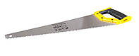 Ножовка столярная MASTERTOOL 450 мм 4TPI MAX CUT каленый зуб 2-D заточка полированная 14-2645 KV, код: 7232669