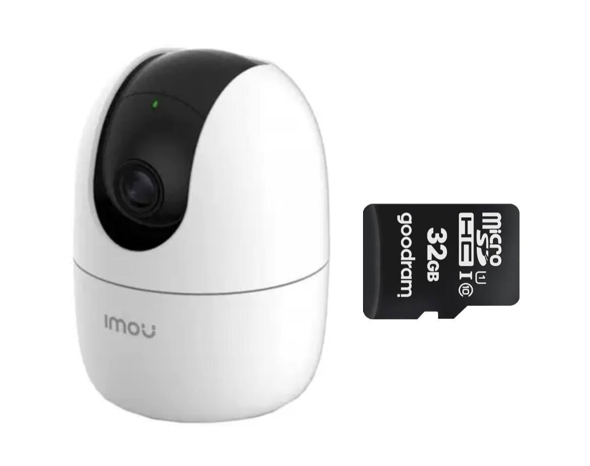 4 Мп поворотна Wi-Fi IP-відеокамера IMOU Ranger 2C 4MP 2К (32Gb)