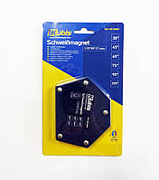 Тримач магнітний для зварювання трапеція, 30°/ 45°/ 60°/ 75°/ 90°/ 135°, 22 кг, 115*90*17 мм