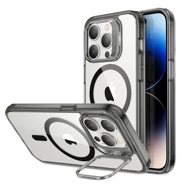 Чохол ESR Classic Kickstand With HaloLock Clear Black для iPhone 14 Pro Max