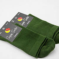 Носки тактические олива/хаки 42-44р для военных, Анатомические хлопковые носки