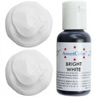 ГЕЛЕВАЯ КРАСКА AMERICOLOR ЯРКО-БЕЛЫЙ/BRIGHT WHITE, 21 ГР