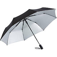 Зонт складной Fare 5529 Черно-серебристый (1142) TO, код: 1371437