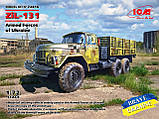 Збірна модель (1:72) Армійський вантажний автомобіль ЗіЛ-131 Збройних Сил України, фото 3