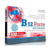 Витамин B для спорта Olimp Nutrition B12 Forte 30 Caps GT, код: 7618242