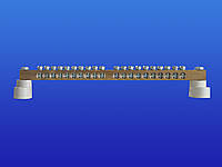 Клемная колодка латунная 0-170 с уголковыми изоляторами