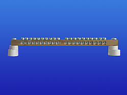 Клемна колодка латунна 0-170 з уголковыми ізоляторами