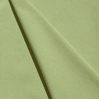 Однотонная хлопковая ткань канзас, 75 % хлопок, цвет зеленый чай