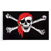 Пиратский Флаг 90*150 см