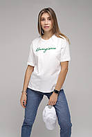 Женская футболка с принтом Pepper mint MB-12 L Белый (2000989422761) MP, код: 7901788