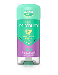 Гелевий дезодорант Жіночий Mitchum Women Gel Antiperspirant Deodorant Shower Fresh 96 гр