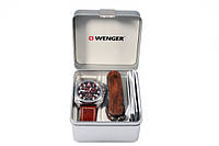 Набор Wenger часы и нож Коричневый (77014 ) SX, код: 1389455