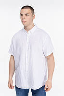 Рубашка однотонная мужская Stendo 14215 5XL Белый (2000989628460) PM, код: 8126111