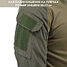 Тактична сорочка з коміром-стійкою (убакс) Warrior Wear SA-18 Зелена (Олива), фото 10