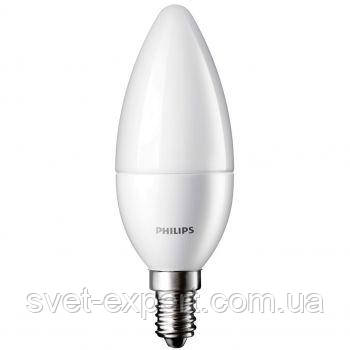 MAS LEDcandle DT 6-40W E14 B38 CLAP Philips світлодіодна свічка диммир.