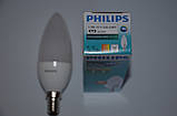 ESS LEDCandle 5.5-50W E14 840 B38NDFRRCA Philips світлодіодна свічка, фото 4