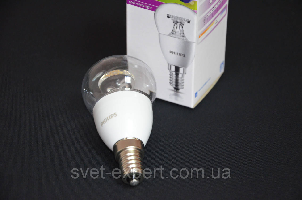LED 5.5-40W E14 2700K 230V P45CLND світлодіодна куля