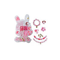 Набор бисера для изготовления креативных аксессуаров Bambi N097-2 3 4 Розовый MY, код: 8029256