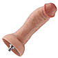 Гіперреалістичний фалоімітатор Hismith Hyper Realistic Silicone Dildo, KlicLok, 19х5,9 см., фото 3