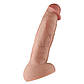 Гіперреалістичний фалоімітатор Hismith Hyper Realistic Silicone Dildo, KlicLok, 19х5,9 см., фото 5