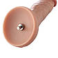 Гіперреалістичний фалоімітатор Hismith Hyper Realistic Silicone Dildo, KlicLok, 19х5,9 см., фото 8