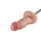 Гіперреалістичний фалоімітатор Hismith Hyper Realistic Silicone Dildo, KlicLok, 19х5,9 см., фото 9