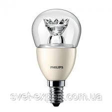 MAS LEDluster D 6-40W E14 827 P48 CL Philips куля світлодіодна