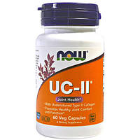 Комплекс для кожи, волос, ногтей NOW Foods UC-II 40 mg 60 Veg Caps TM, код: 7518602