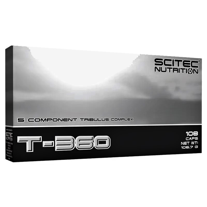 Тестостероновый бустер Scitec Nutrition T-360 108 Caps GI, код: 7704114 - фото 1 - id-p1956270529