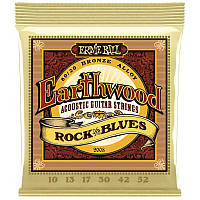 Струны для акустической гитары Ernie Ball 2008 Earthwood Acoustic 80 20 Bronze Rock and Blues EV, код: 6555339