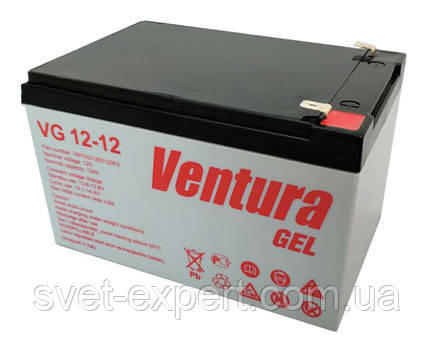 Гелевый аккумулятор Ventura VG 12-12 Gel - фото 1 - id-p1955866562