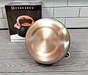 Чайник зі свистком із неіржавкої сталі 3 л Edenberg EB-8801/ Чайник для плити Сірий, фото 8