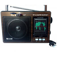 Аккумуляторный радиоприемник Golon RX-9966 UAR USB MP3 Черный SB, код: 2557469