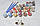 Картина за номерами 40x50 см DIY Мон-Сен-Мішель, об'єднувач їжте Михайла, Франція (FRA 73540), фото 4