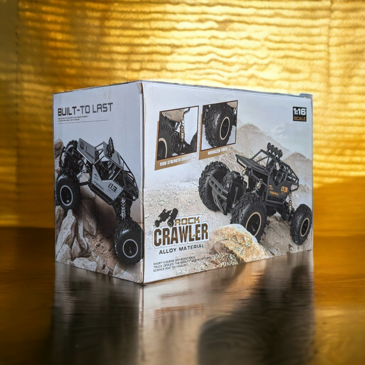 Джип на радіокеруванні Rock Crawler 6266 ( 6266(Gold) Золото)