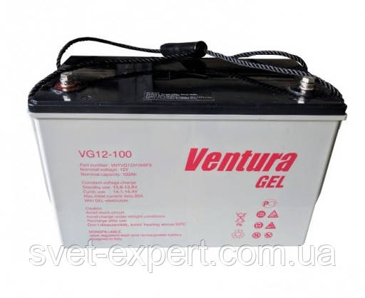 Гелевий акумулятор Ventura VG 12-100 Gel